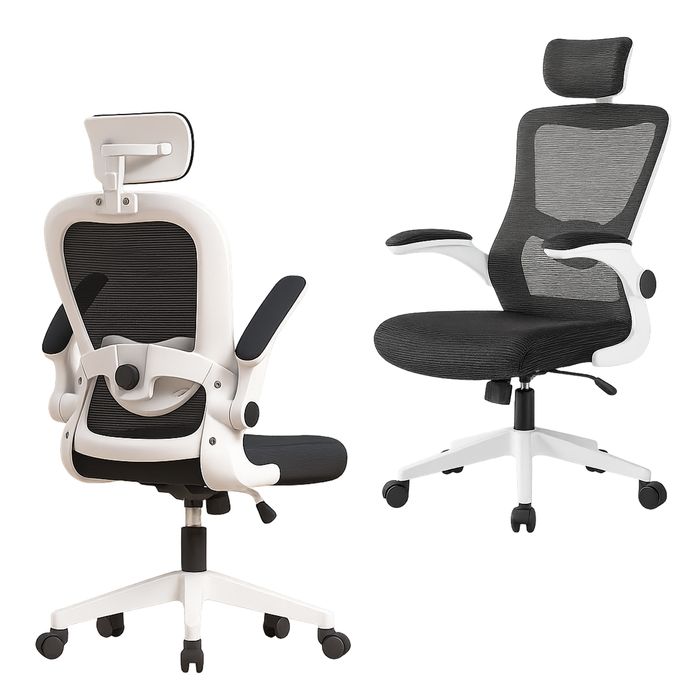 Fotel Biurowy Siatkowy Siatka 3D Ergonomiczny Wygodny Regulowany