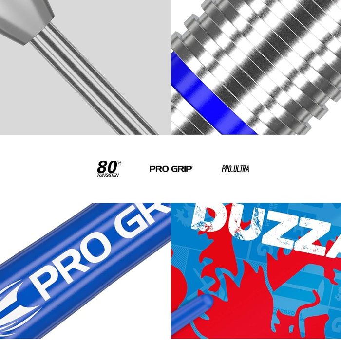 Glen Durrant 23gr  80% Target - lotki do darta (steel