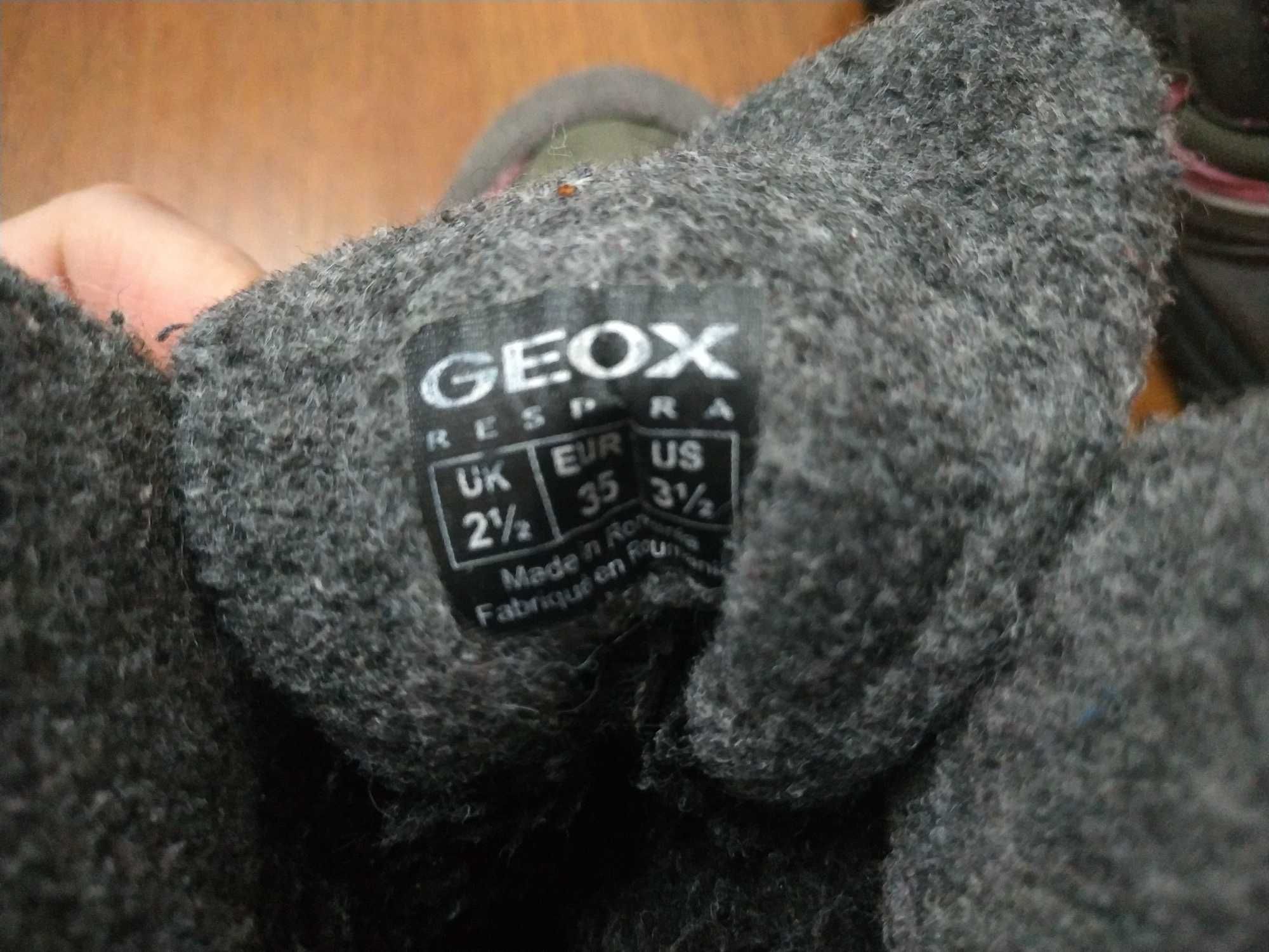 Продам зимові дівчачі чобітки Geox