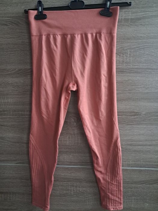 Legginsy sportowe wysoki stan H&M Sport