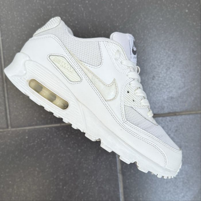 Женские кроссовки Nike Air Max 90 Белые 39 размер оригинал 9.5/10