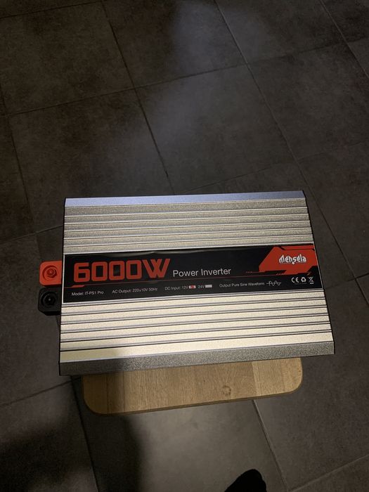 Инвертор . 6 кВт.Чистый Синус.. 6000W c 12V на 220