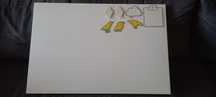 Svensas IKEA tablica na notatki 40x60 + magnesy.