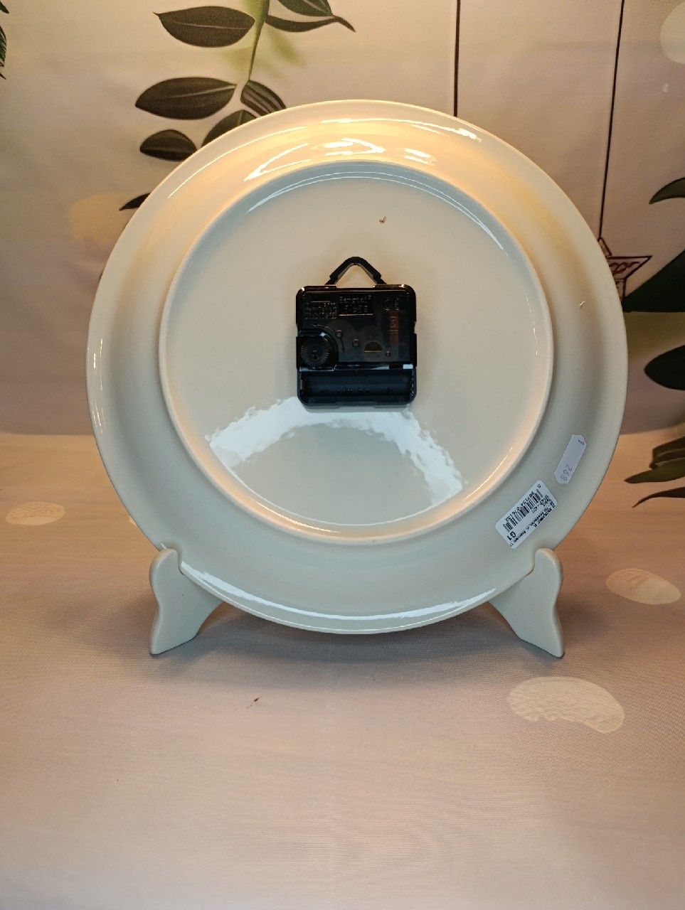 *Talerz Zegar ścienny ceramiczny 27,5 cm ceramika Bolesławiec Z.C.B.