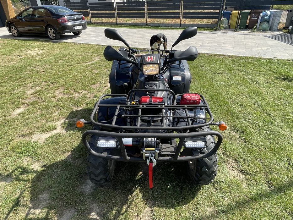 Quad duży Linhai 260 wyciagarka homologacja