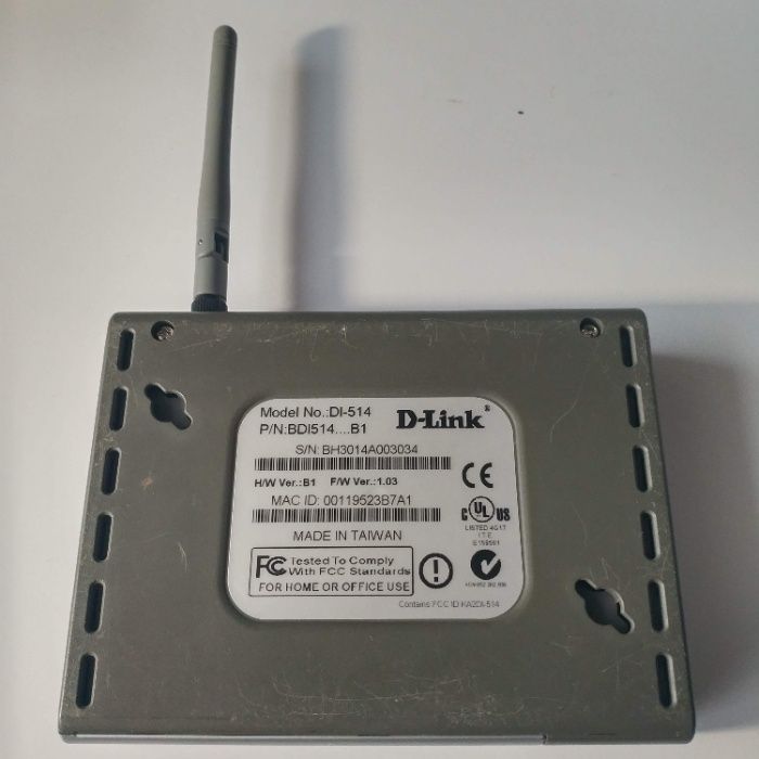 Router D-LINK DI-514 wifi 2.4GHZ