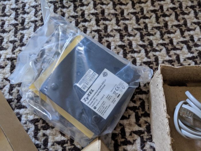 Новий Двухдіапазонний модем ZyXEL ADSL2+ P660RT2 EE Annex A/B