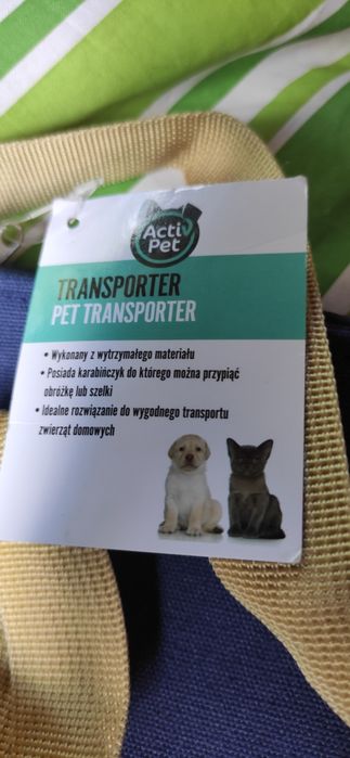 Transporter dla małego kota lub psa