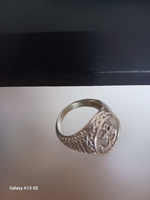 Anel de prata marinheiro