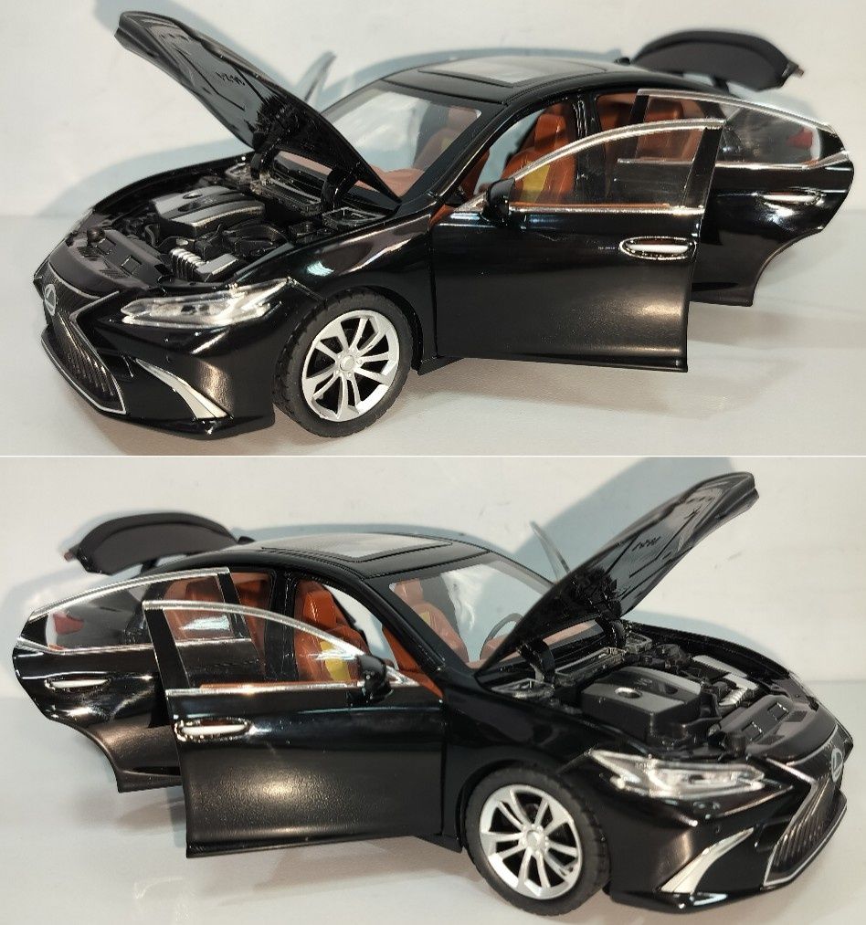 Lexus ES300h металлическая модель 1:24 JINLIFANG со звуком и светом