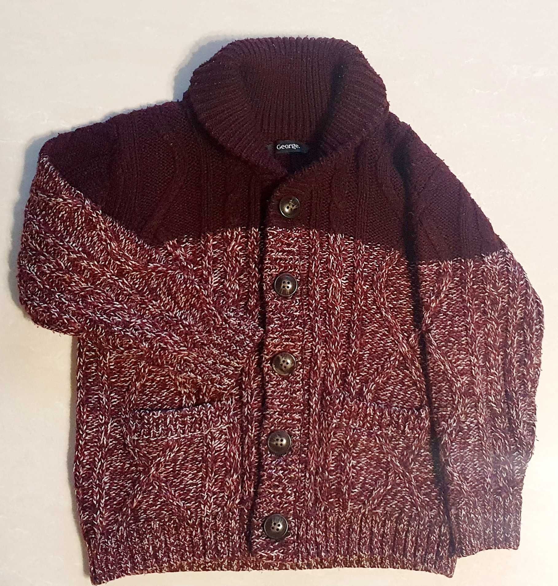 Sweter zapinany George, 98-104