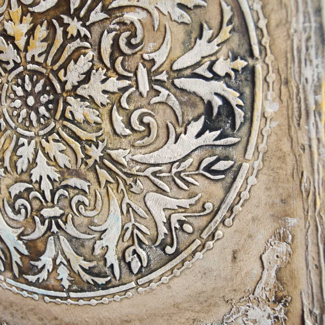 Mandala 38, obraz ręcznie malowany 3D obraz do salonu