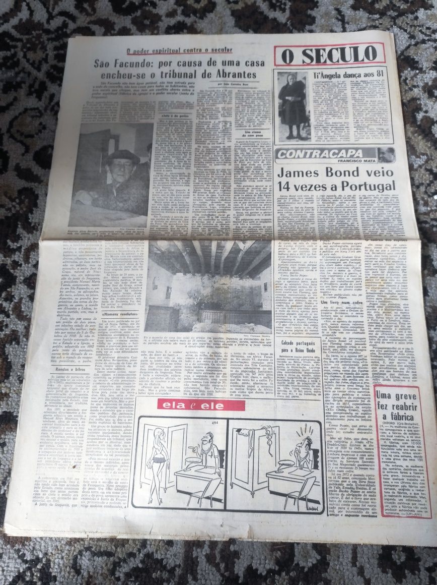 Jornais 25 de abril de 1974