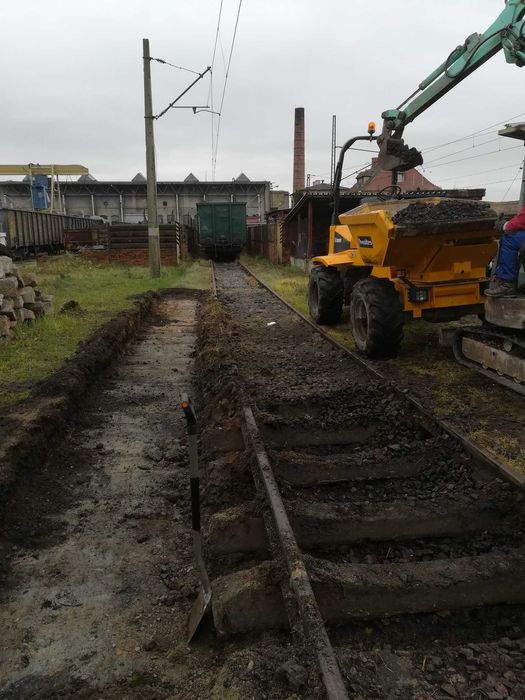 Wozidło 6 Ton obrotowe Wynajem Usługi wozidłem