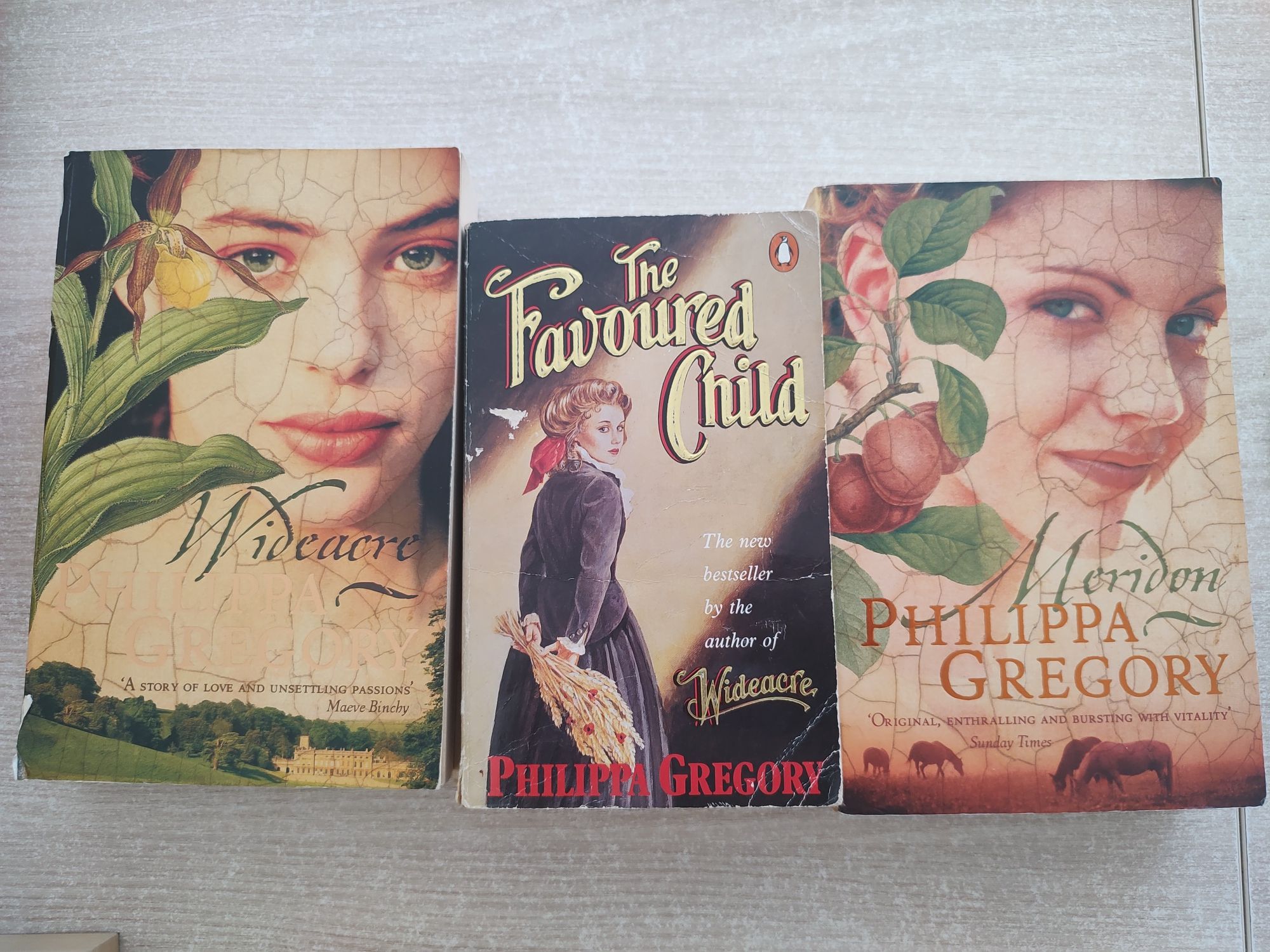 Philippa Gregory zestaw trzech książek seria w języku angielskim