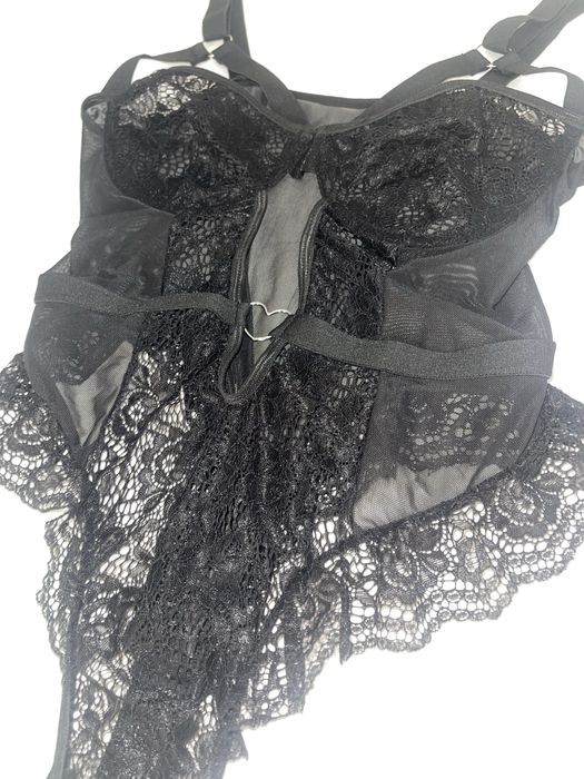 Боді з мереживом xl-xxl