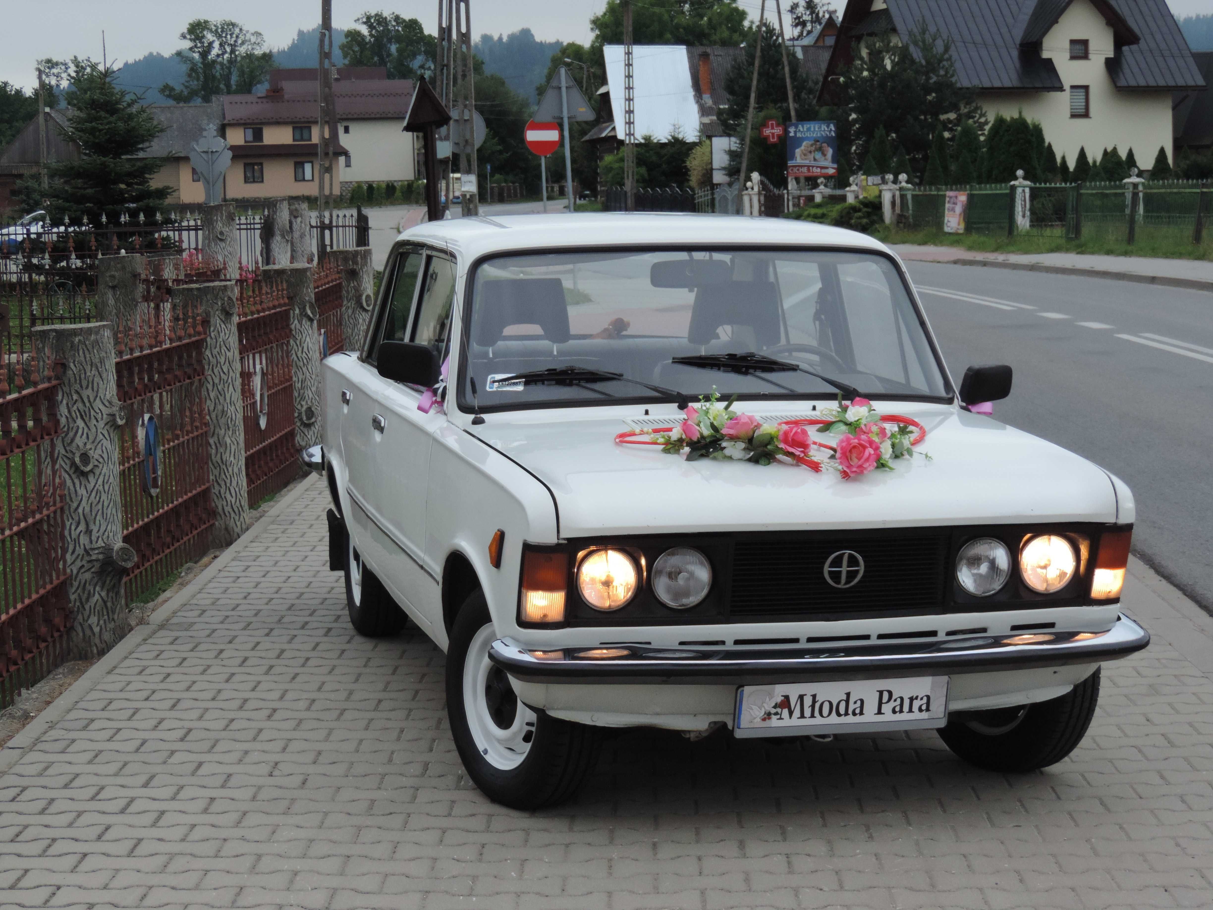 Fiat 125p do ślubu, sesji - wynajem Podhale i okolice