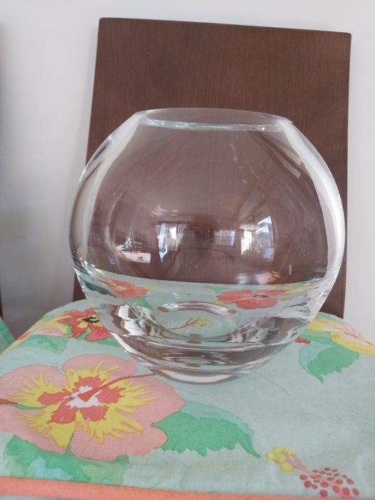 Vaso decorativo em cristal da Natchmann