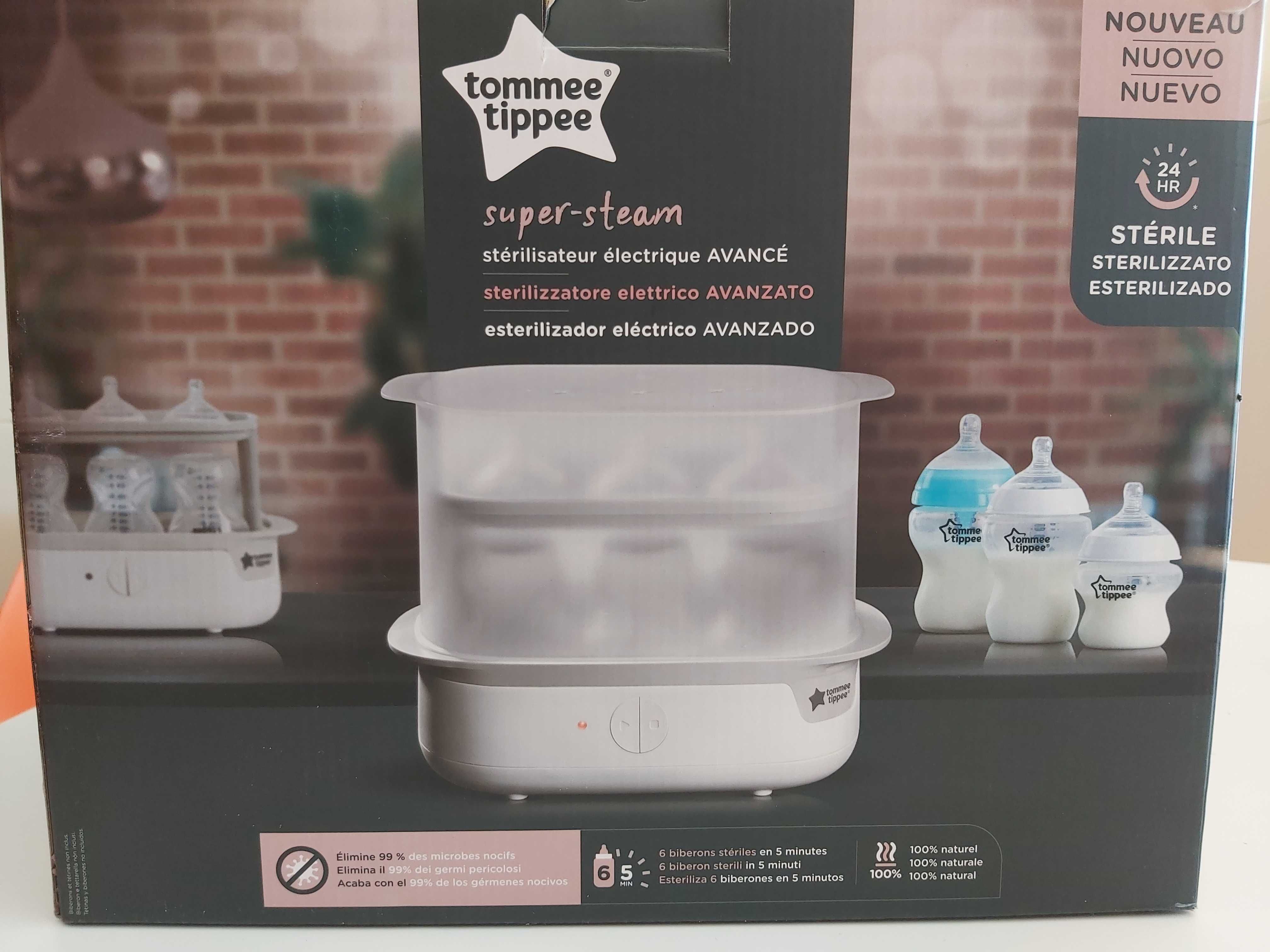 Esterilizador eléctrico Tommee Tippee NOVO