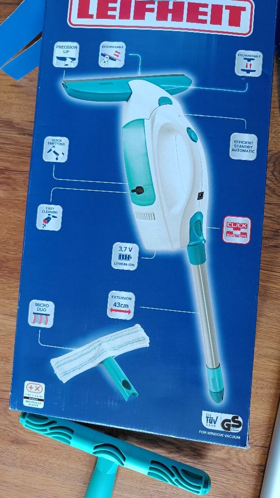 Myjka do okien LEIFHEIT Dry & Clean 51003 z drążkiem