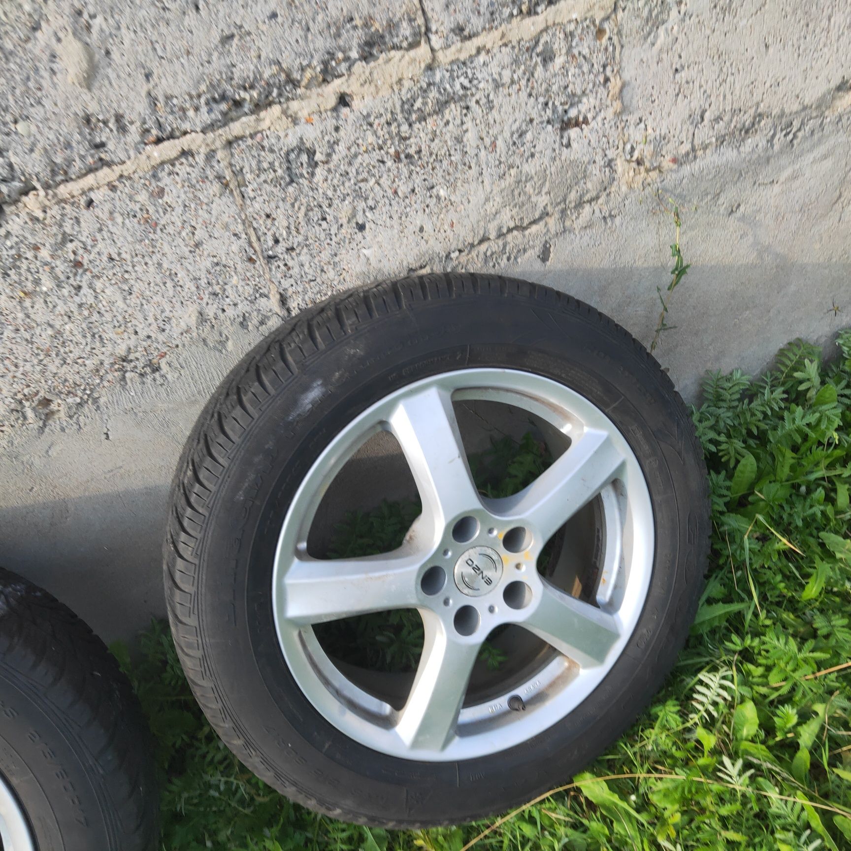 Felgi Aluminiowe 17 Cali Enzo 5x114,3 Komplet ET40 Mazda 7jx17H2 eby-5