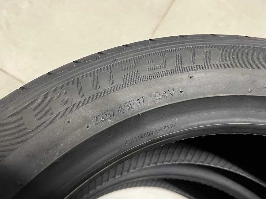 225/45R17 Laufenn S Fit EQ + cztery nowe opony letnie