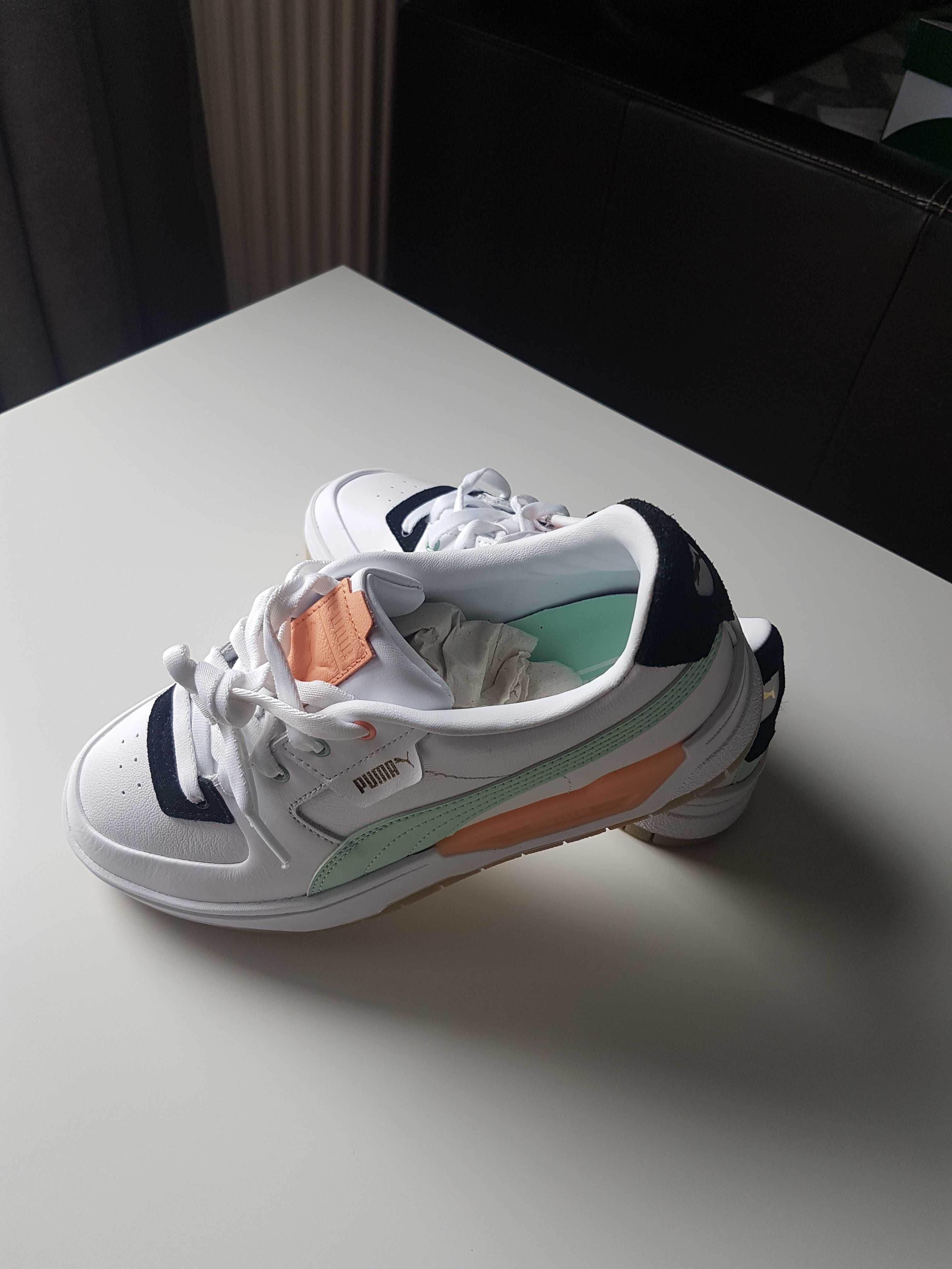 Damskie buty sportowe Puma Cali Dream Biało/Zielone rozmiar 37,5