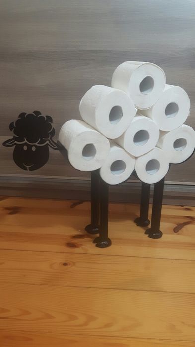 Stojak na papier toaletowy owieczka