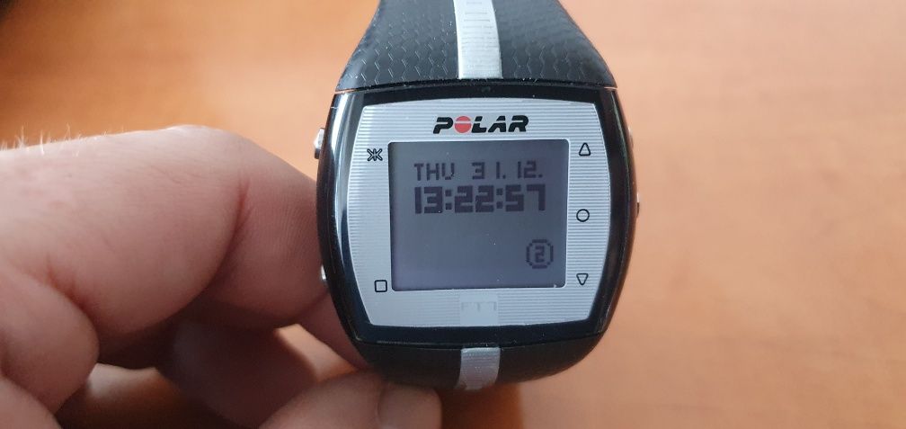 Zegarek sportowy Polar FT7 biegowy, pulsometr stan bdb