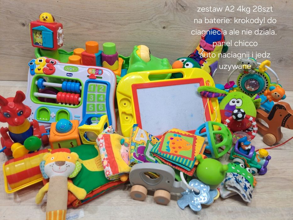 Zestaw duzy zabawki edukacyjne panel edukacyjny tablica grzechotki aut