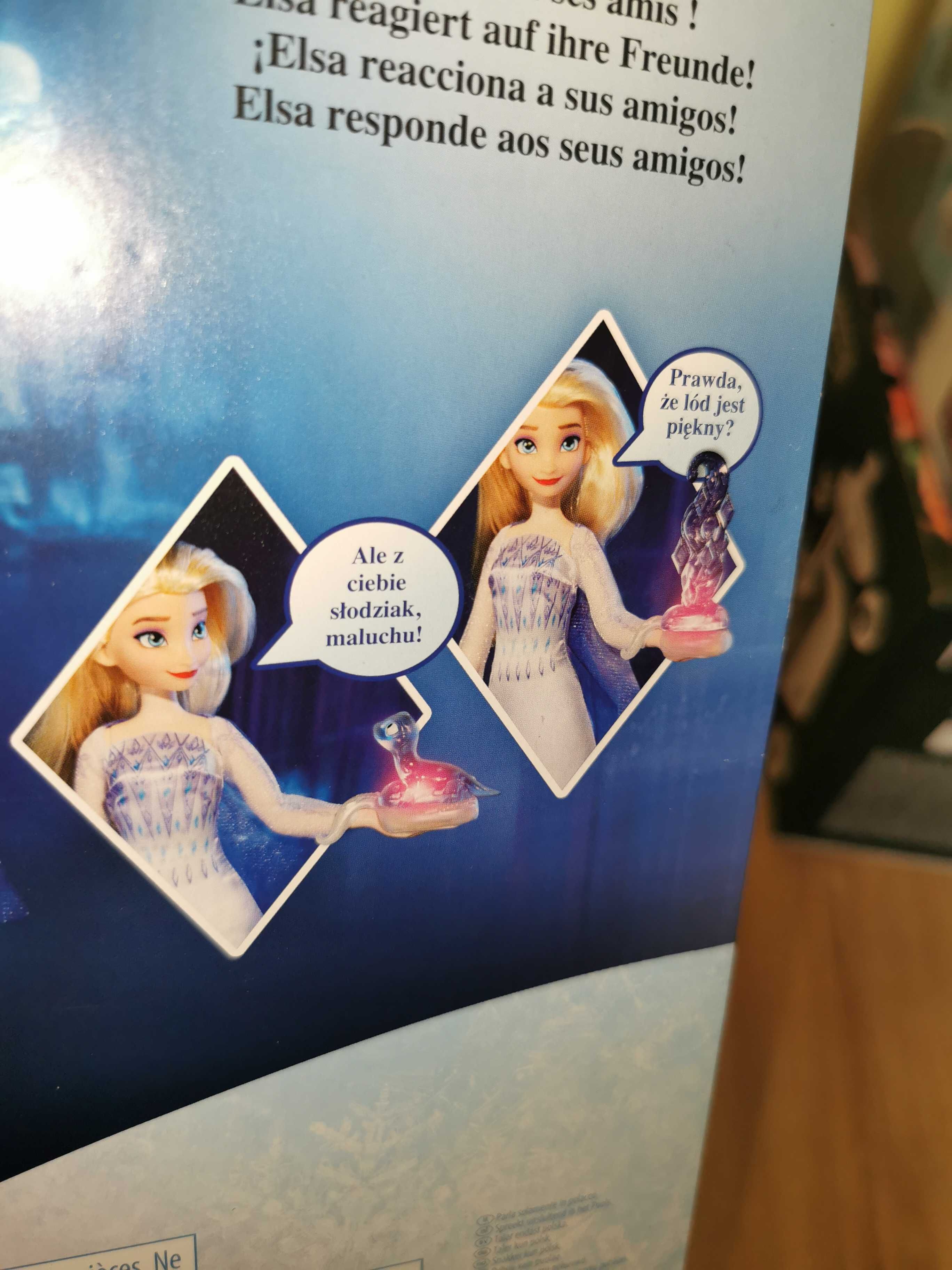 Nowa lalka Elsa świecąca Frozen dźwięki 20+ efekty świetlne Disney