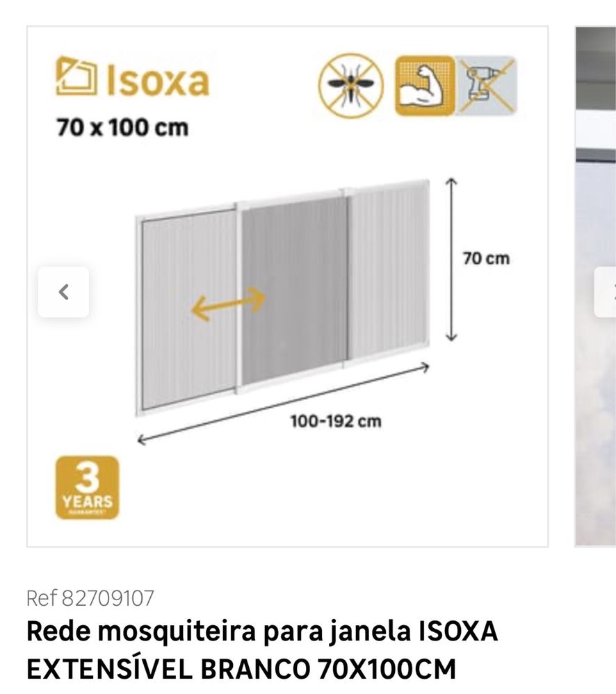 Mosquiteira usada   1vez