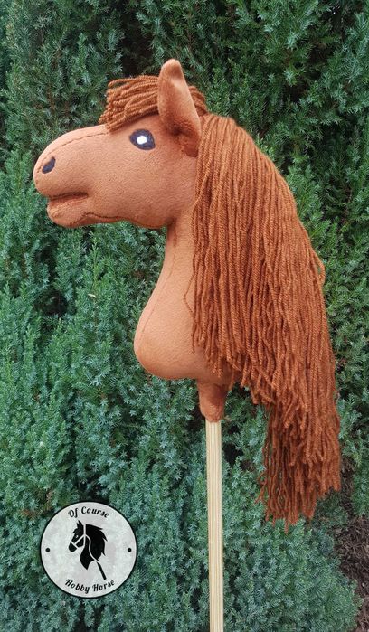 Hobby horse koń na kiju A4 KASZTANEK 2 + kantar gratis PROMOCJA!!!