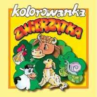 Zwierzątka - kolorowanka - praca zbiorowa