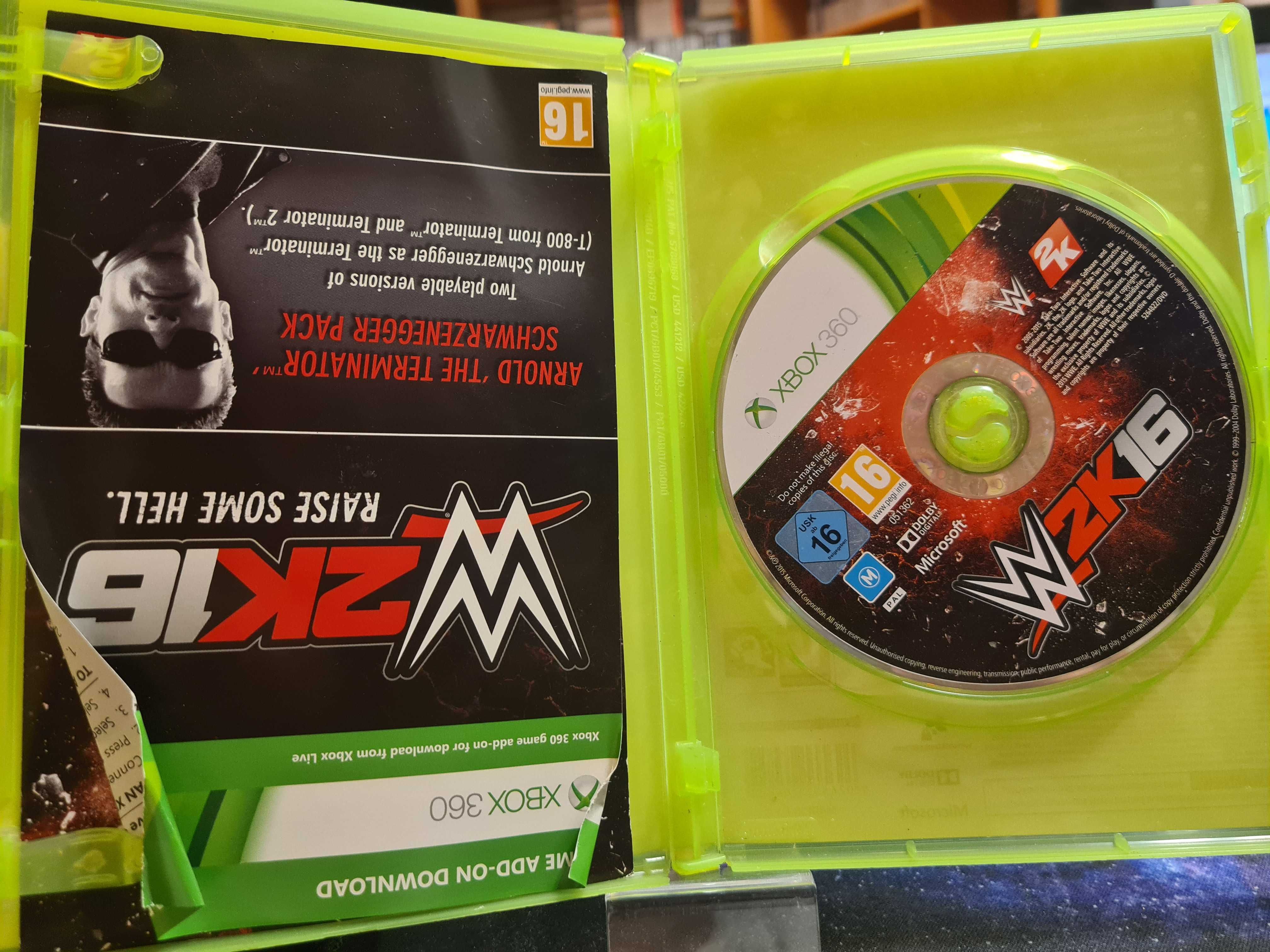 WWE 2K16 XBOX 360, Sklep Wysyłka Wymiana