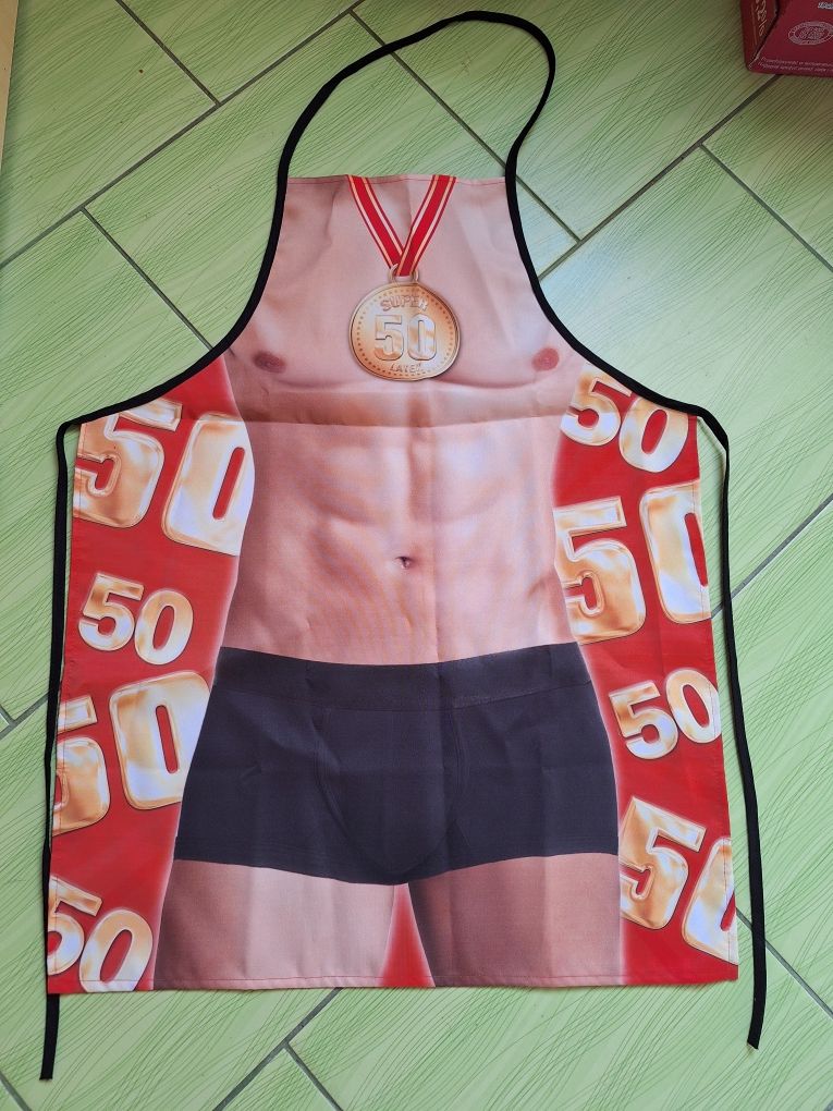 Fartuszek urodzinowy 50 lat