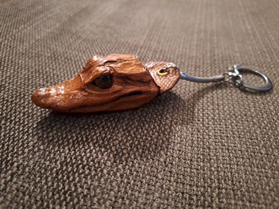 Brelok aligator vinted PRL