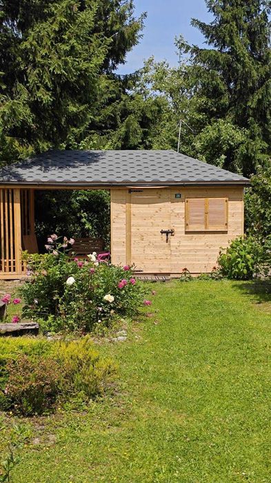 Działka ROD Golikówka • 3 ary • domek + taras z 2024 • masa owoców!