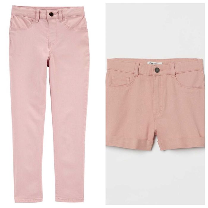 НОВІ штани брюки джинси джегінси 128 шкільні в школу шорти