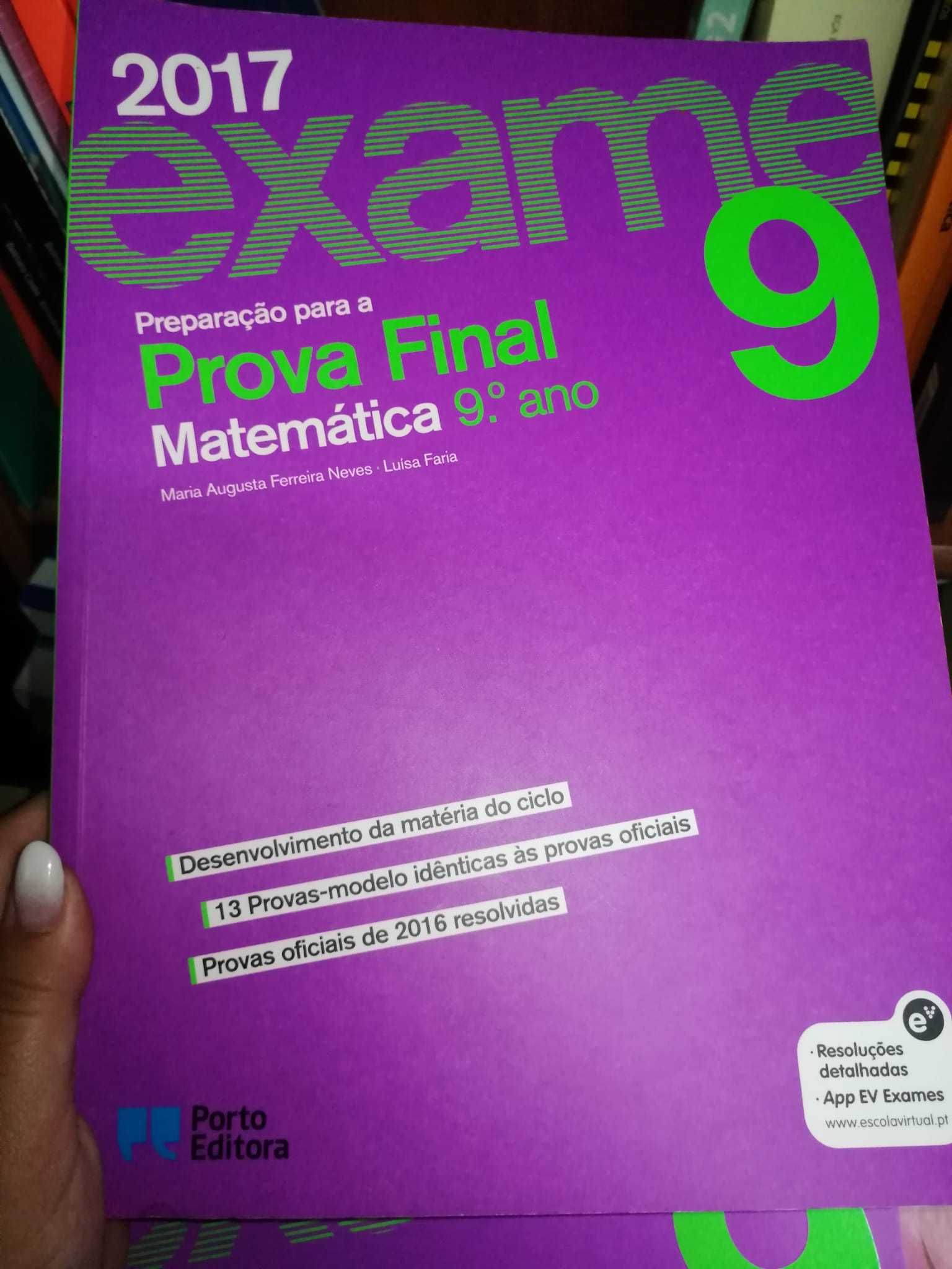 Livros de Preparação Para exame final  9ºAno /11ºAno/12ºAno