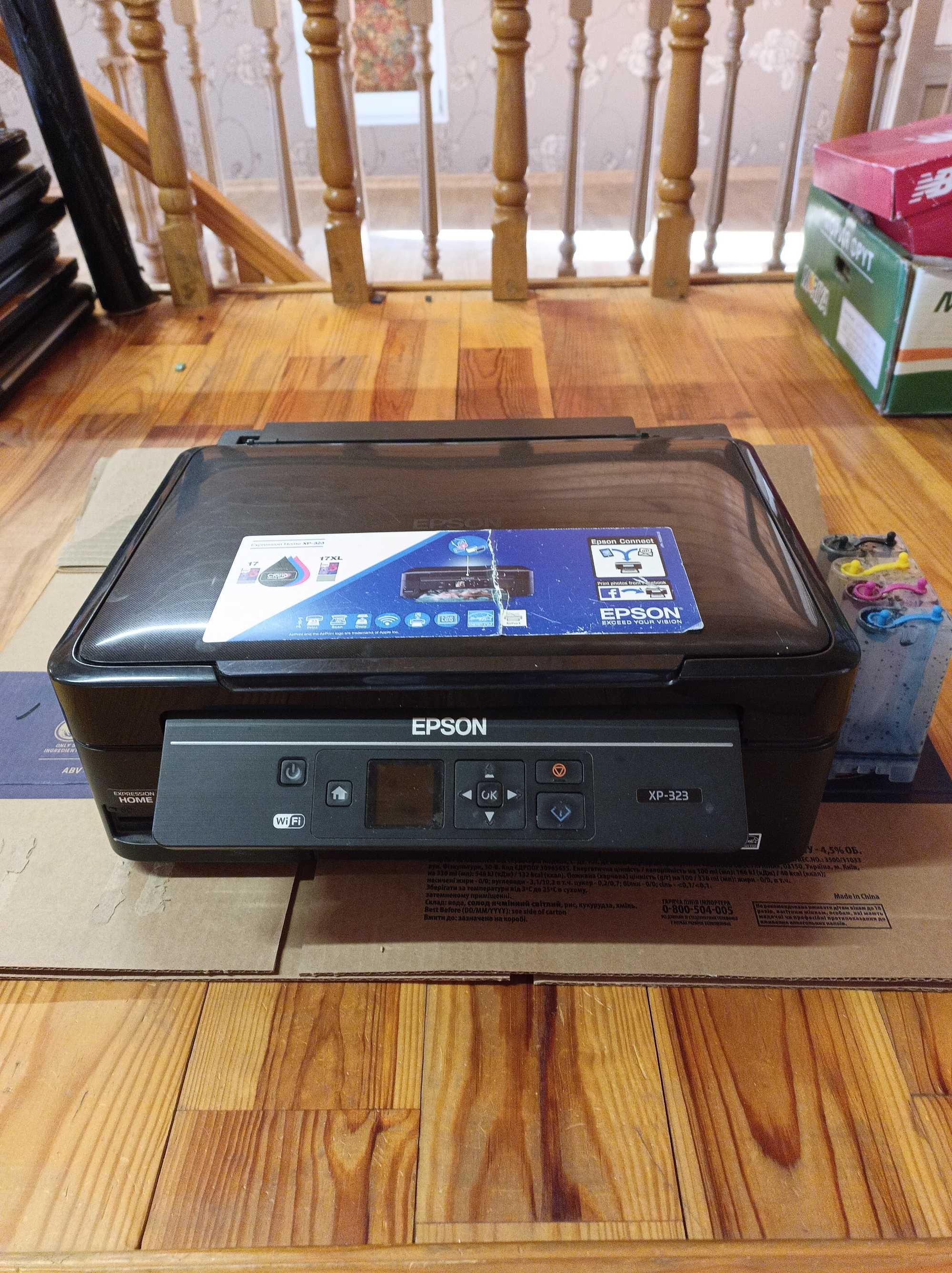 БФП Epson XP-323 (принтер/мфу/сканер/ксерокс)