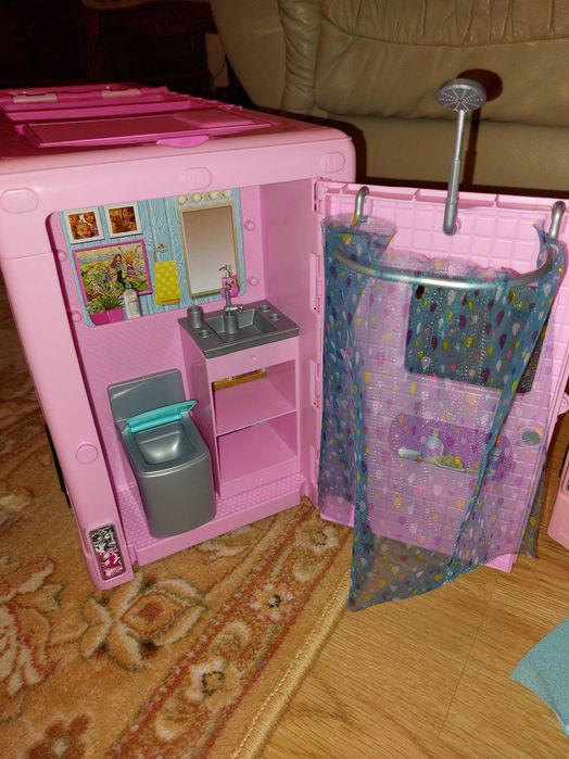 barbie, kamper 3w1, ghl93 plus lalka gratis
