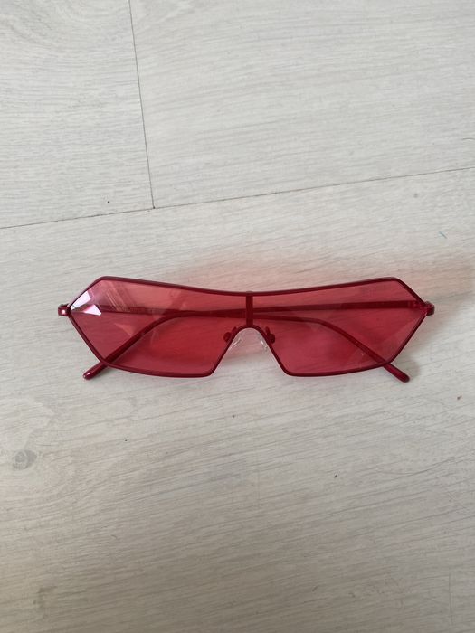 Kultowe okulary Poppy Lissiman kolor czerwony