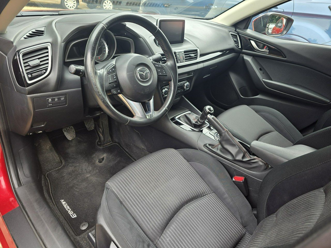 Mazda 3 100% Oryginał.Serwis Aso.Piekne Bordo Wart Zakupu.