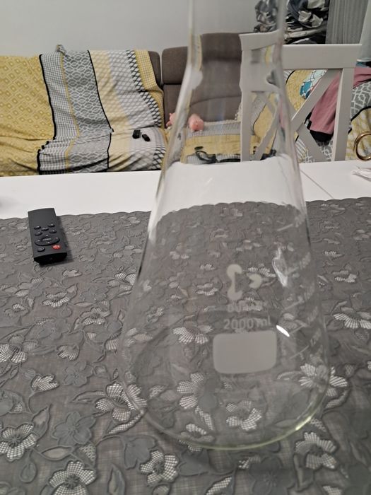 Simax zlewka 10000 ml 10 L plus kolba DWK 2000 ml 2 L borokrzem nowe