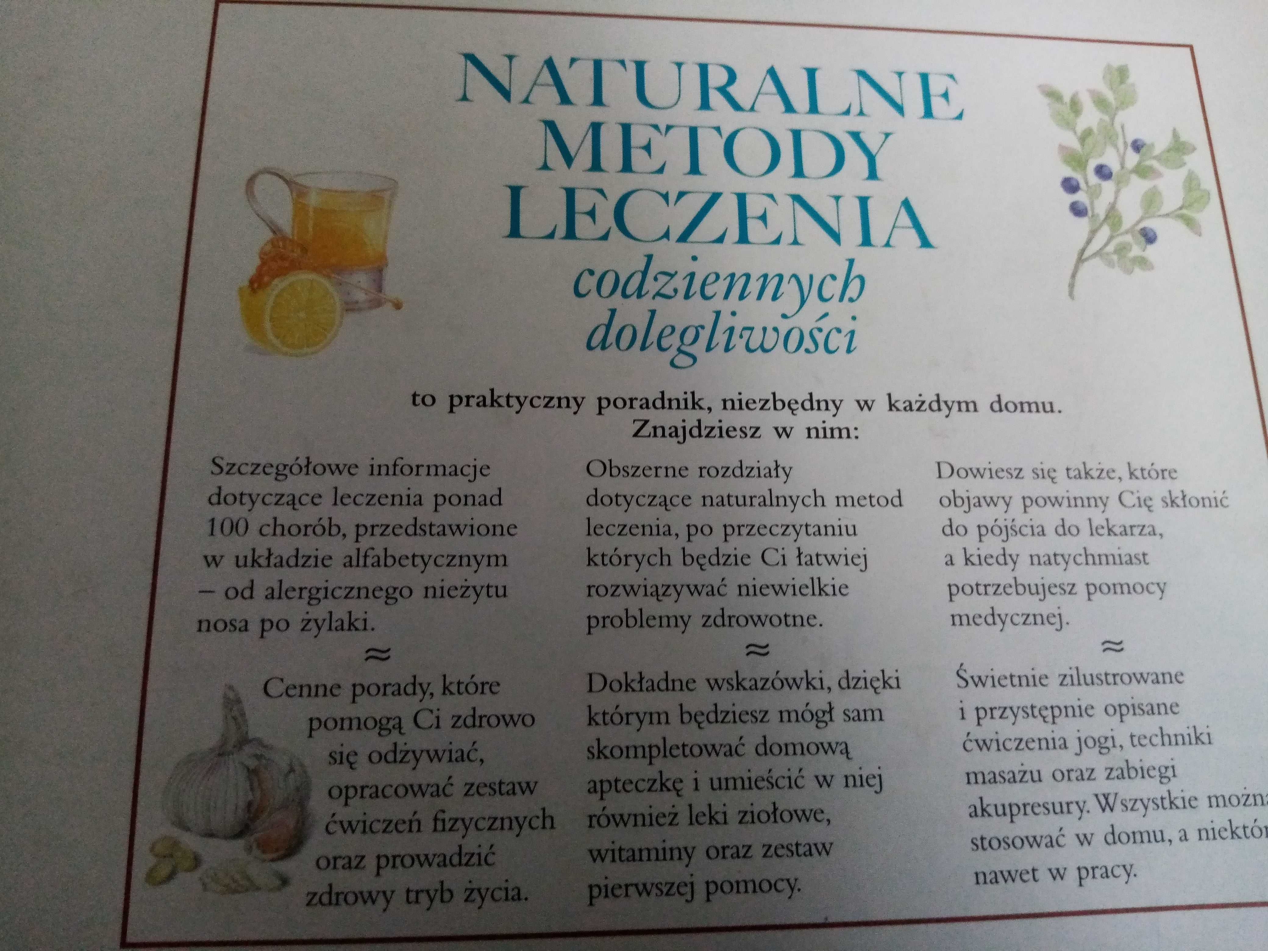 naturalne metody leczenia codziennych dolegliwości