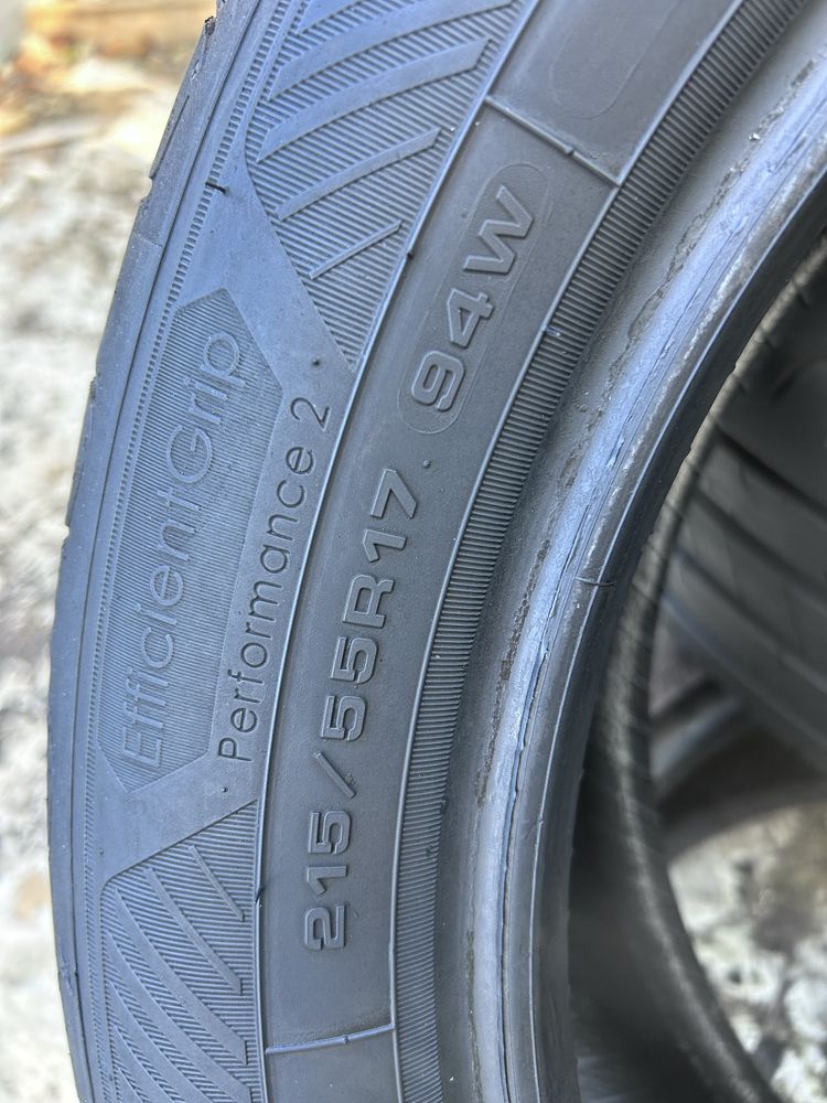 Шини Літні 215/55r17 GoodYear пара 2 шт.