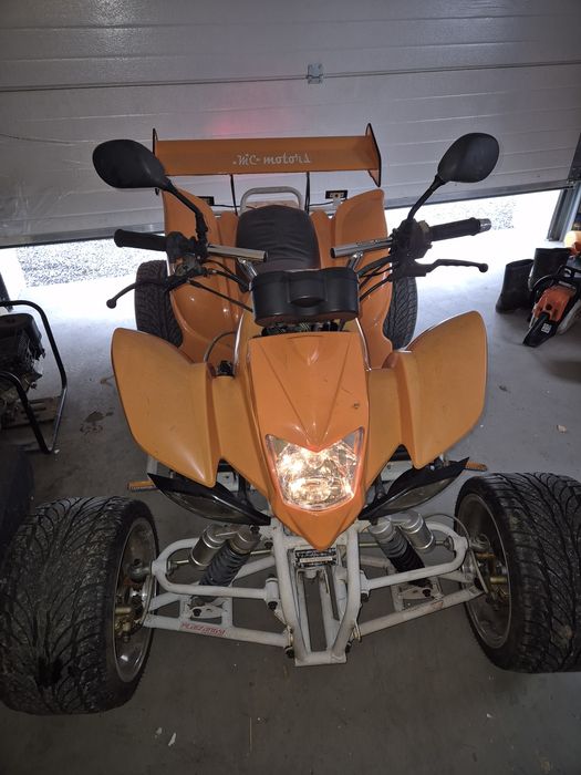Quad 250cmm z papierami