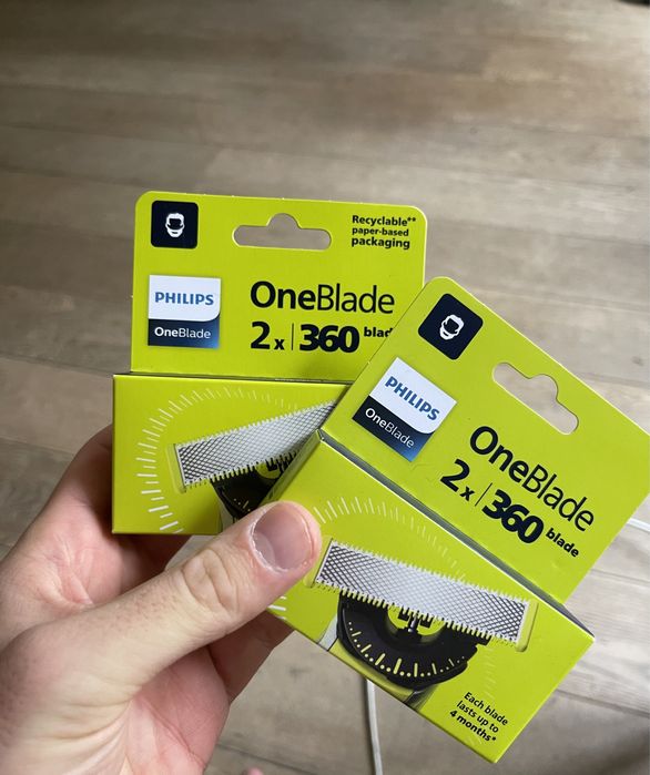 Philips OneBlade оригінальні змінні