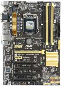 Комплект 1150 Asus Z87-K + i7 4770 + 16GB